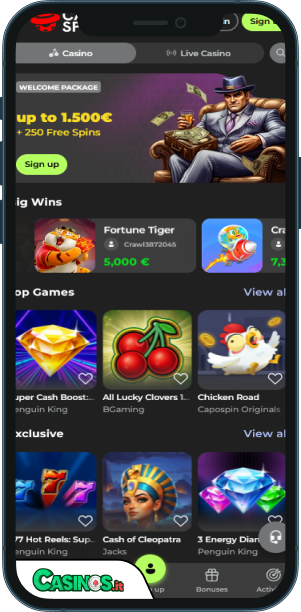 Capospin Casino app mobile