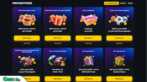 CasaBet Casino Bonus