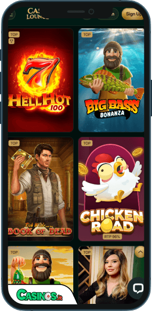 Cash Lounge Casino app mobile