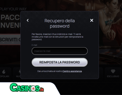 CasiNova Casino problema di accesso