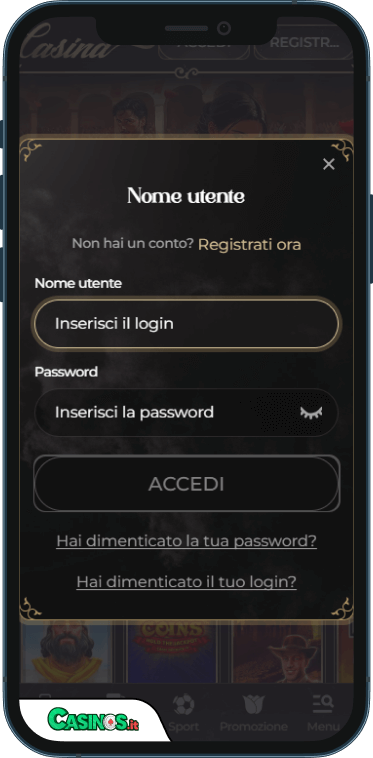 Casina Casino Accesso