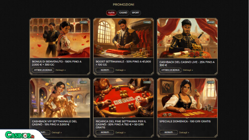 Casina Casino Bonus
