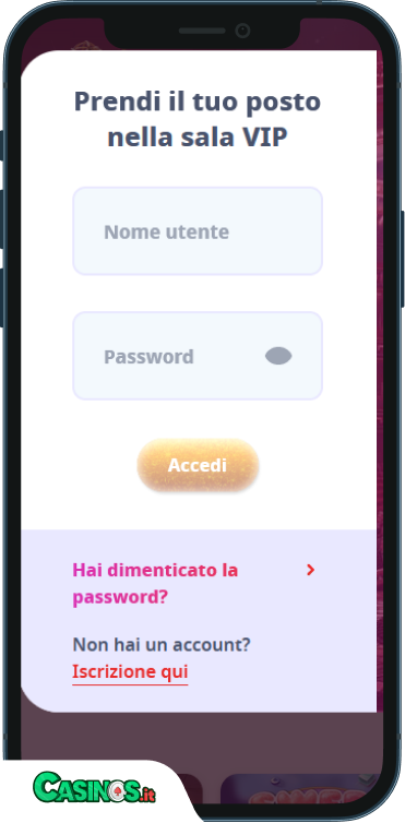 Casino Infinity Accesso