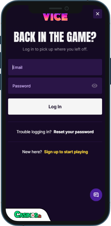 Casino Vice Accesso