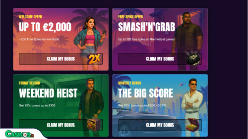 Casino Vice Bonus