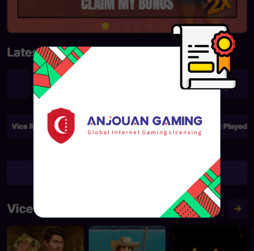 Casino Vice licenza