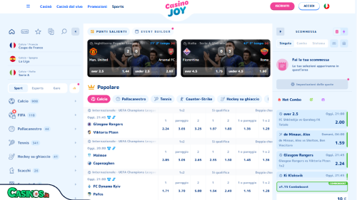 CasinoJoy Sport