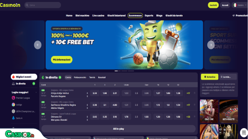 Casinoin Casino Sport