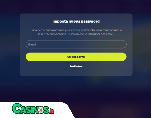 Casinoin Casino problema di accesso
