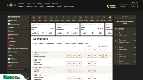 Casinoly Casino Sport