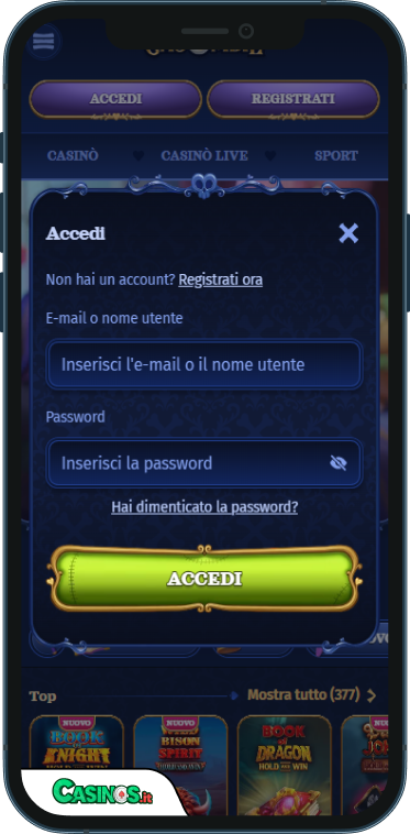 Casombie Casino Accesso