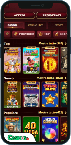 Casoola Casino app mobile