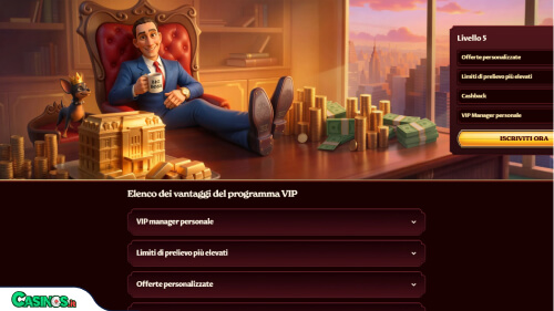 Casoola Casino vip