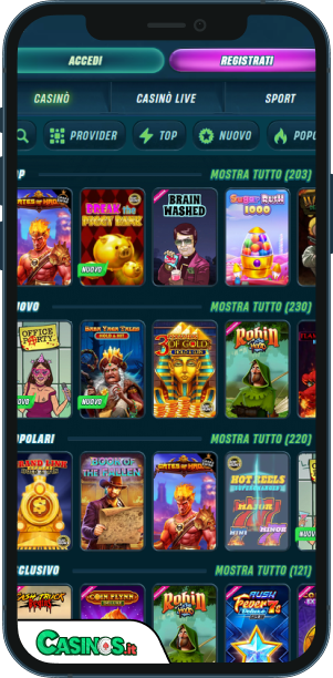 Caspero Casino app mobile