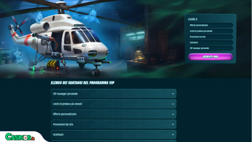 Caspero Casino vip