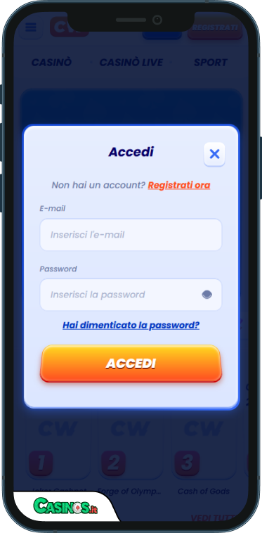 Cawino Casino Accesso