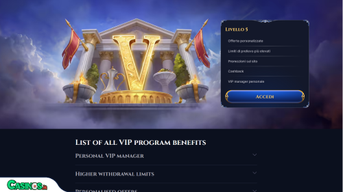 Cazeus Casino vip
