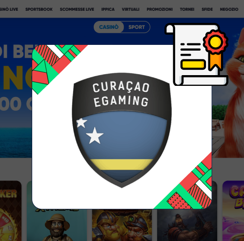 Cazimbo Casino licenza