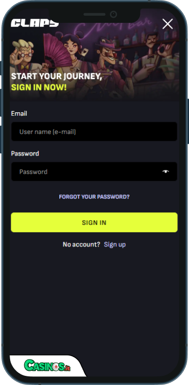 Claps Casino Accesso