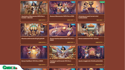 Cleobetra Casino Bonus