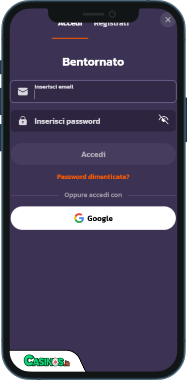 Coolzino Casino Accesso