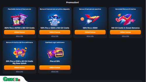 CosmicSlot Casino Bonus