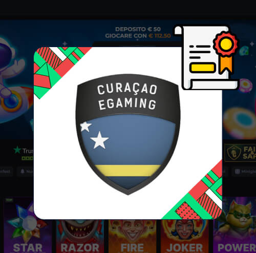 CosmicSlot Casino licenza