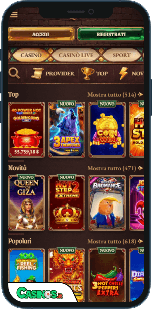 CrazyTower Casino app mobile
