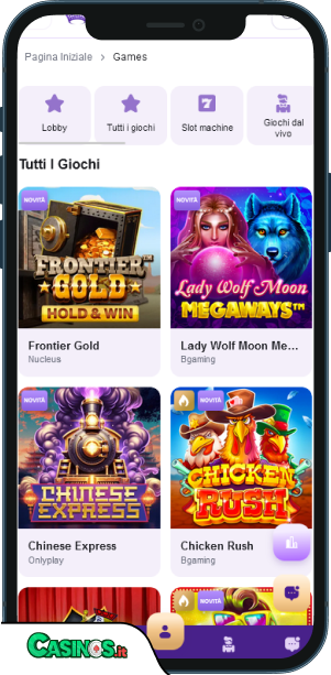 CrownSlots Casino app mobile
