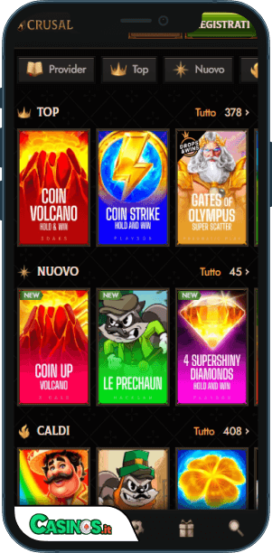 Crusado Casino app mobile