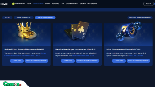 CryptoRoyal Casino Bonus