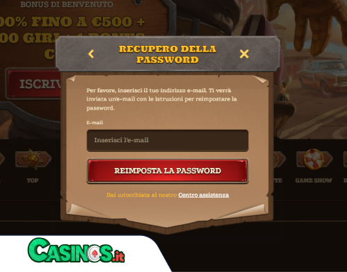 Dazardbet Casino problema di accesso