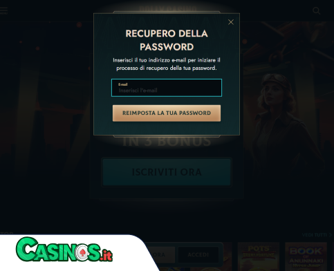 Dolly Casino problema di accesso
