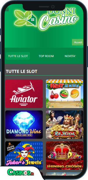 Donni Casino app mobile