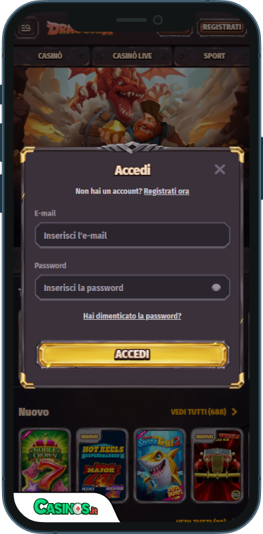 Dragonia Casino Accesso