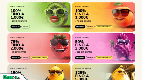 FatFruit Casino Bonus