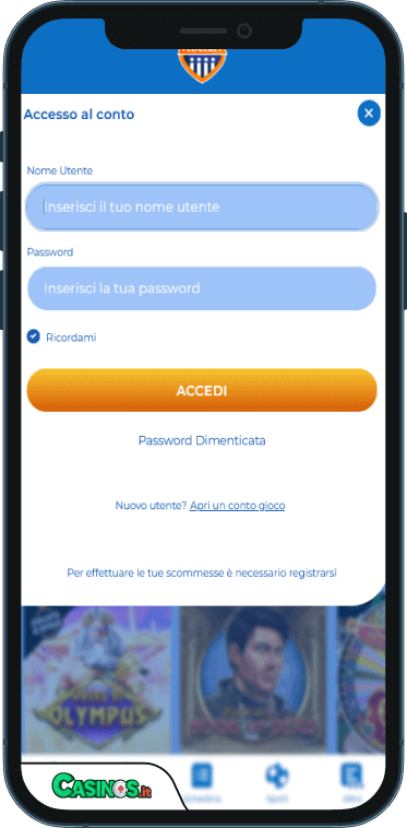 FeliceBet Casino Accesso