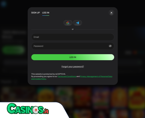Flagman Casino problema di accesso