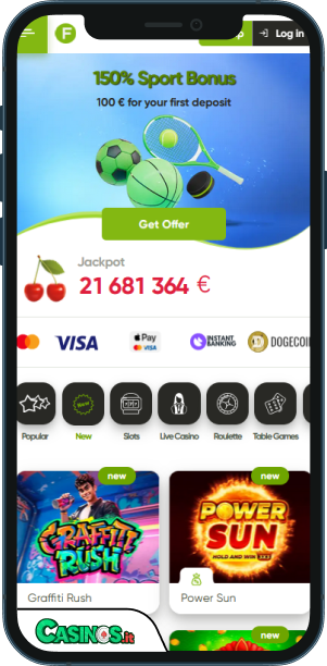 Fresh Casino app mobile