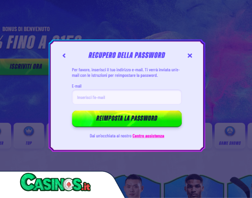 FunBet Casino problema di accesso