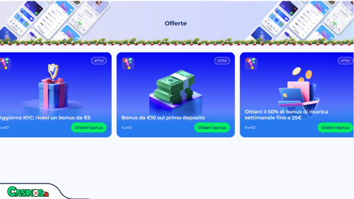 FunID Casino Bonus
