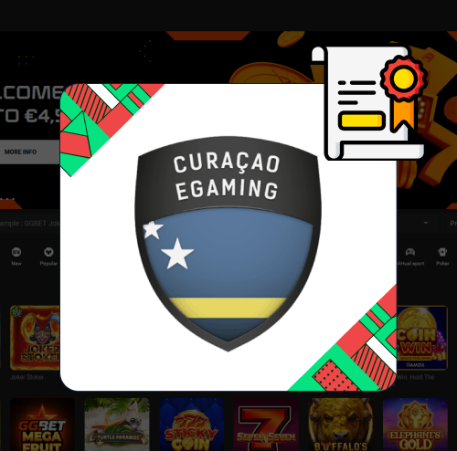 GGBet Casino licenza