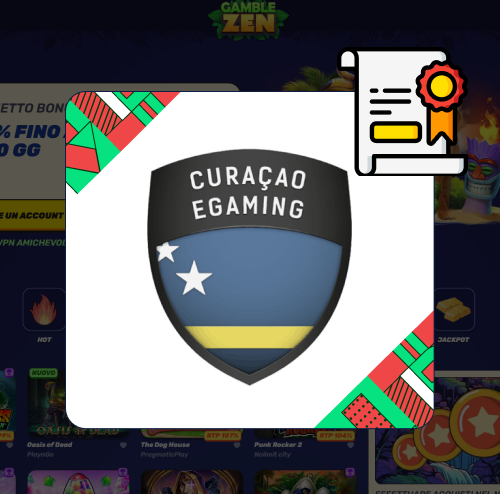 GambleZen Casino licenza
