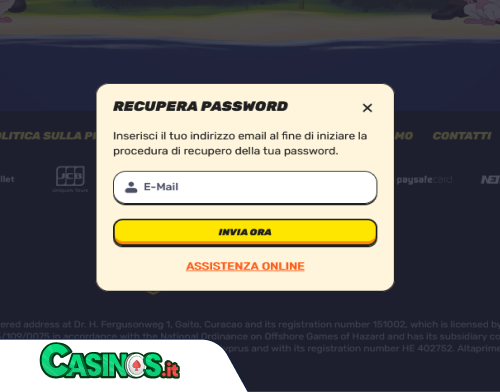 GambleZen Casino problema di accesso