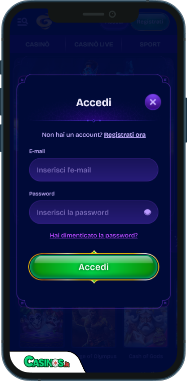 GeniePlay Casino Accesso