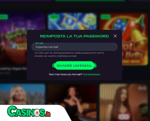 GlitchSpin Casino problema di accesso