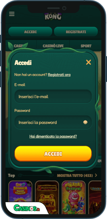 GoKong Casino Accesso