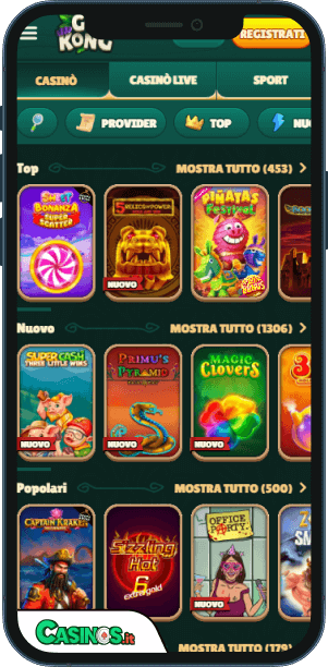 GoKong Casino app mobile
