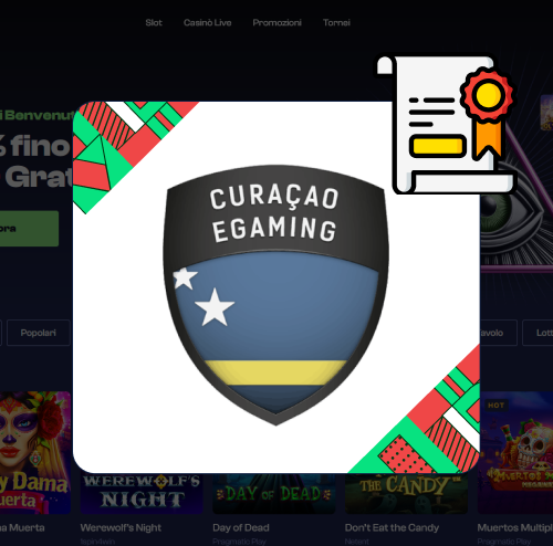 God Of Wins Casino licenza