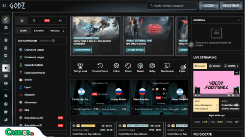 Godz Casino Sport